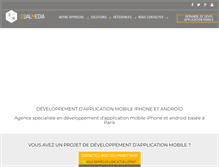 Tablet Screenshot of dualmedia.fr